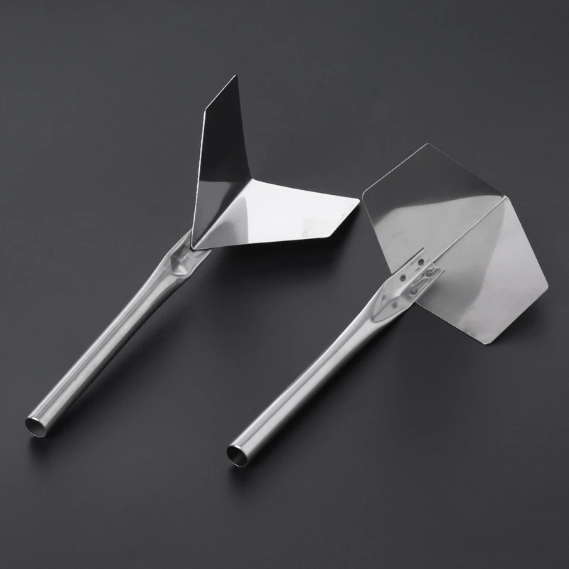 1 Pc Stainless Steel Garden Metal Handle 90 Degree Drywall Outdoor Corner Trowel