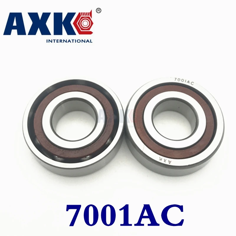 

2023 Axk 10pcs 12mm Spindle Angular Contact Ball Bearings 7001c/p5 Super Precision Bearing Abec-5 7001 7001c 7001ac 12x28x8