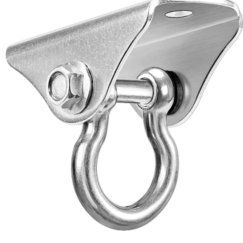 304 Stainless Steel Heavy Duty Swing Fixed Buckles Hook Hanger for Yoga Hammock Chair Sandbag Swing Sets