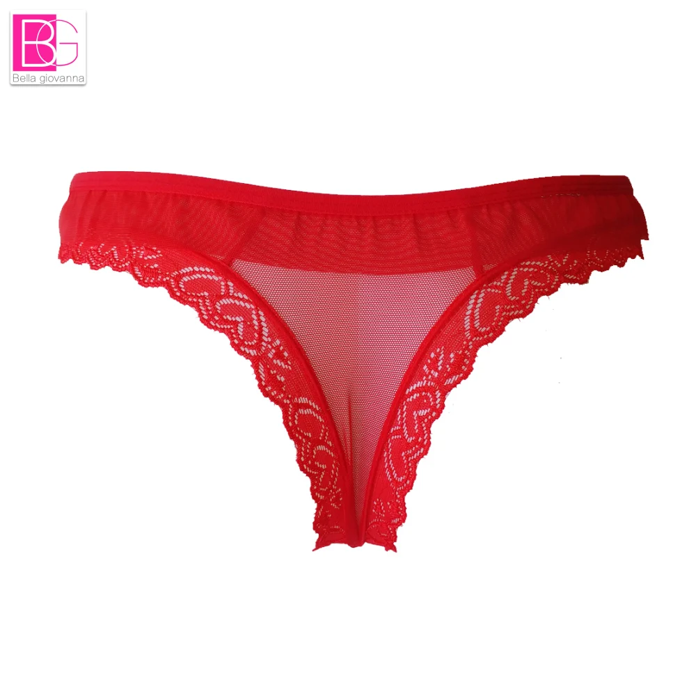 Girls Mesh Thongs Lovely Underwear Panties XXS Female Ruffles Breathable Panty Transparent Lolita Underpants 1504 A0106