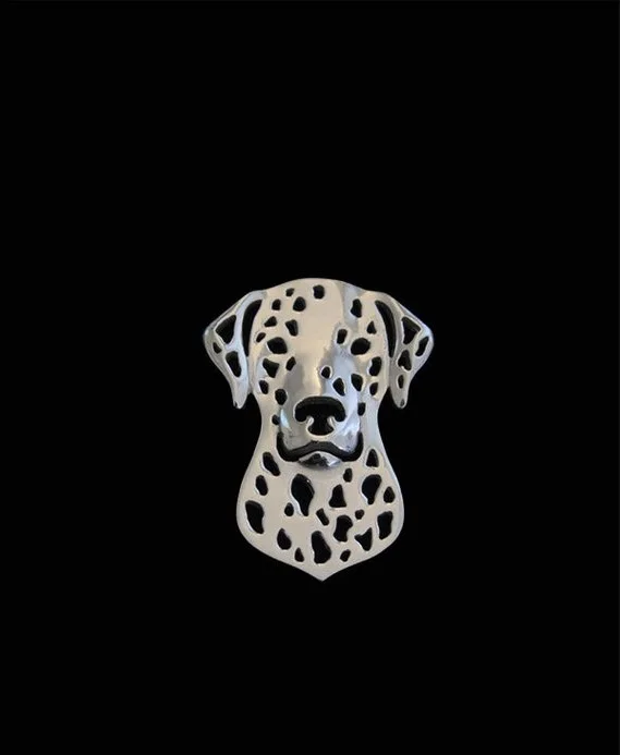 

wholesale dog brooches Dalmatian brooch silver plated good quality