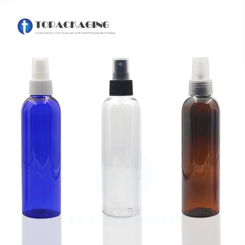 

50PCS*150ml Spray Pump Bottle Empty Plastic Cosmetic Container Makeup Parfum Pack Refillable Sample Perfume Fine Mist Atomizer