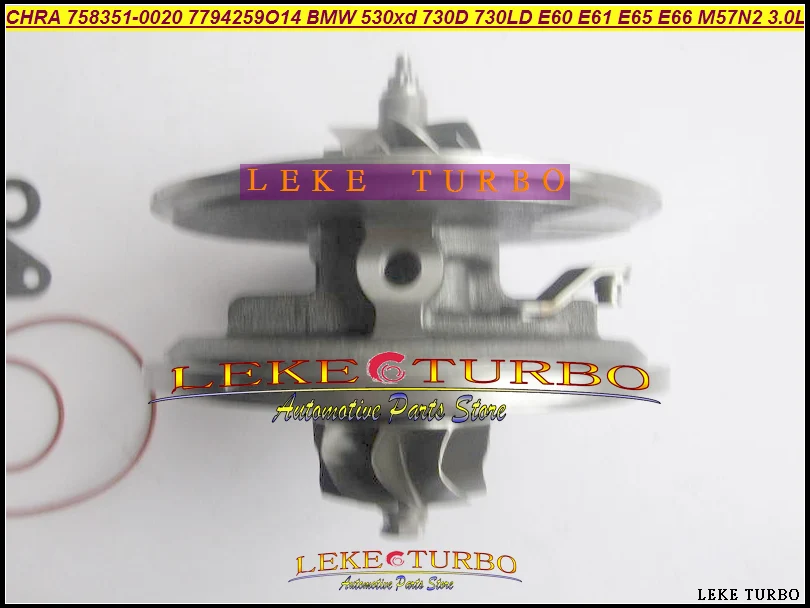 

ww Turbo Cartridge CHRA 758351 758351-0015 758351-0022 758351-0024 758351-0017 758351-0019 758351-0020 E61 E65 E66 7794260 M57N