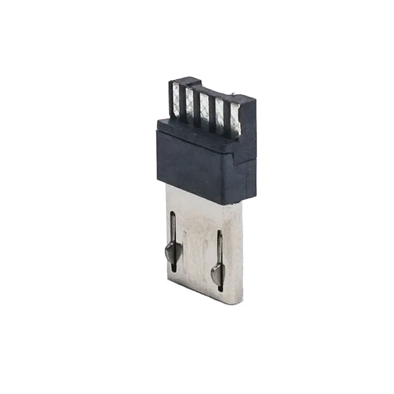 20 pçs/lote 5 Pinos Conectores USB USB Macho Reservatório  Conector Micro USB Jack Plug Cauda Sockect Terminais
