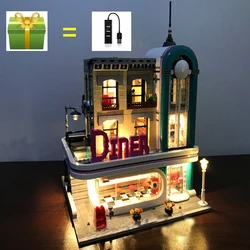 Led Light Set For Lego Building City Street 10260 Streetview Downtown Diner Compatible 15037 Blocks Creator City Street Lighting