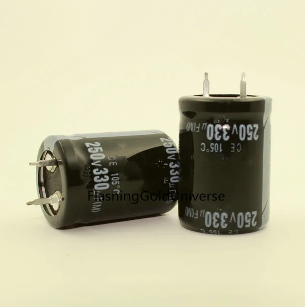 

250V 330UF 330UF 250V Electrolytic Capacitor volume 22*30 best quality