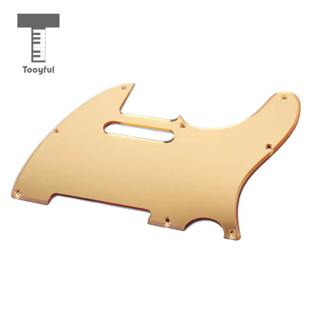 Tooyful Guitar Pickguard Pick Guard Plate Protect with Screws Set for Telecaster TL Electric Guitar Replacements Decor Gift DIY