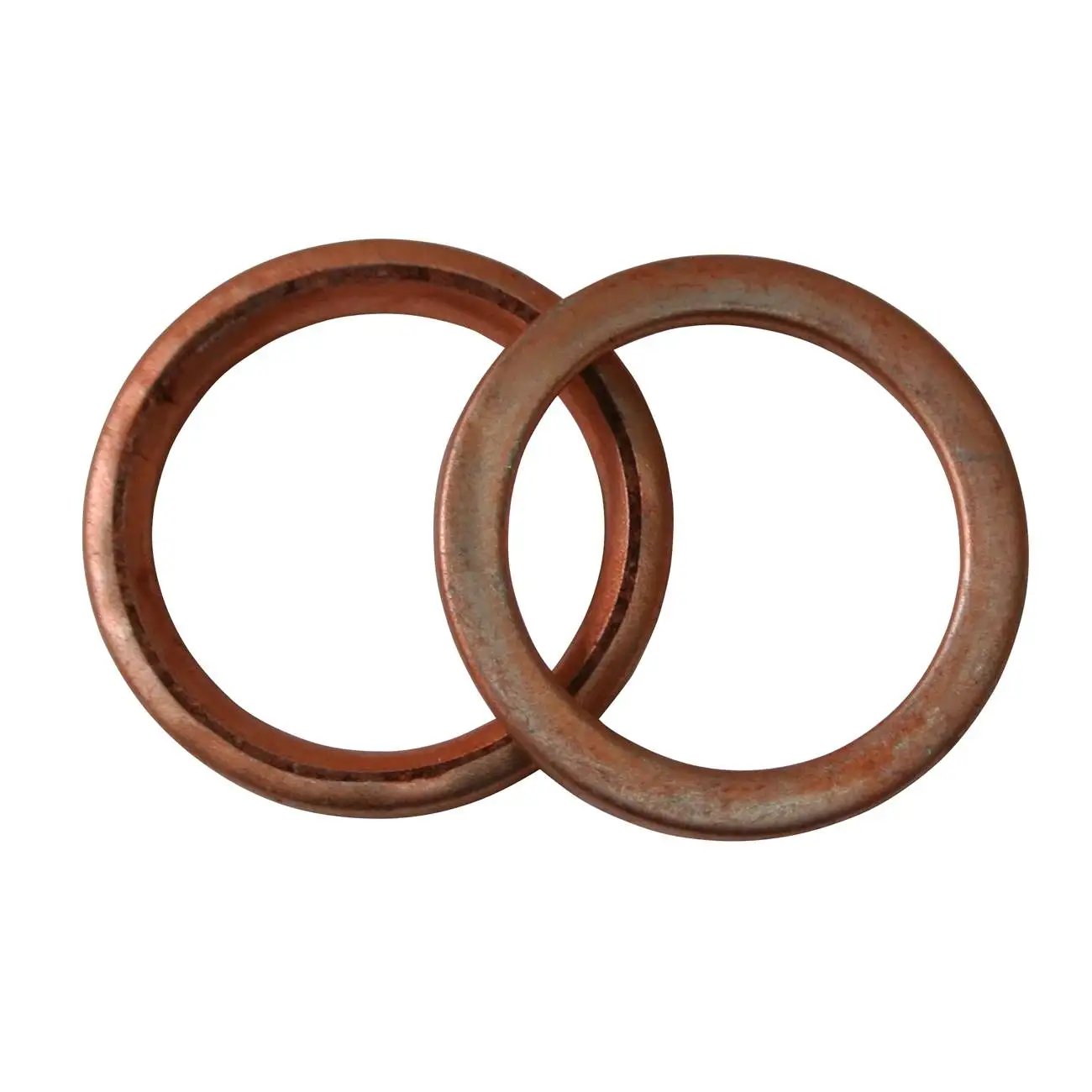 2pcs 32mm Copper Exhaust Gasket For 110cc 125cc 140cc PIT Quad Dirt Bike ATV