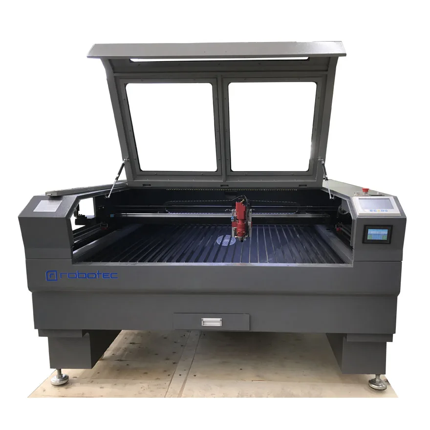 

Robotec 150w 180w big laser power laser cutting machine /metal sheet cnc laser cutter 1390 co2 acrylic laser engraver