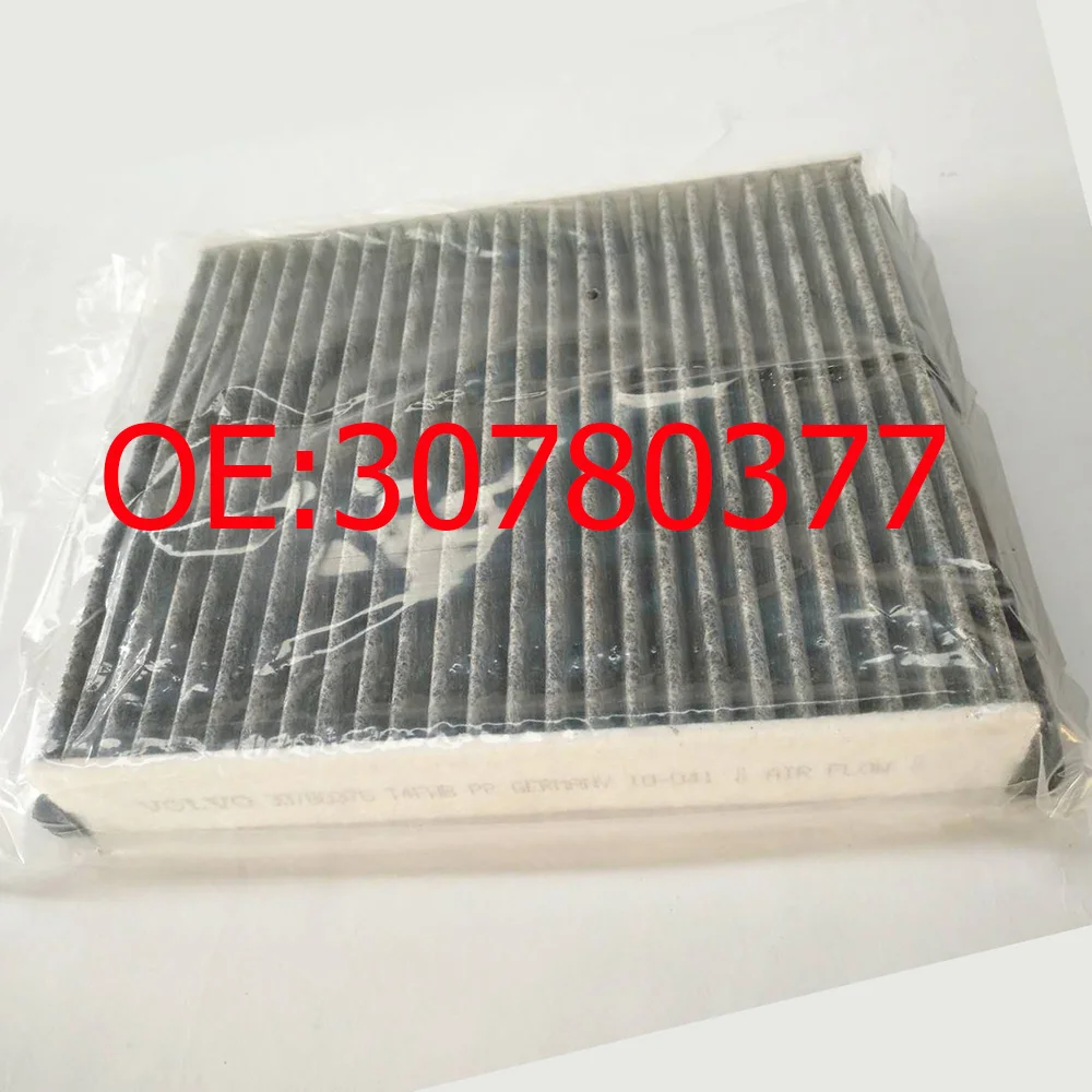 HIGH QUALITY CARBON CABIN AIR FILTER FOR VOLVO C30 S40 II C70 II V50 FORD FOCUS II C-MAX 1.6L 2.4L (2004-) 30780377 4M5J19G244AA