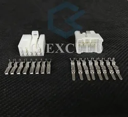 2 Sets 8 Pin 6240-1081 6240-5081 MT series 2.3mm(090) Automotive Wiring Connector AC Assembly Auto Audio Socket For Car