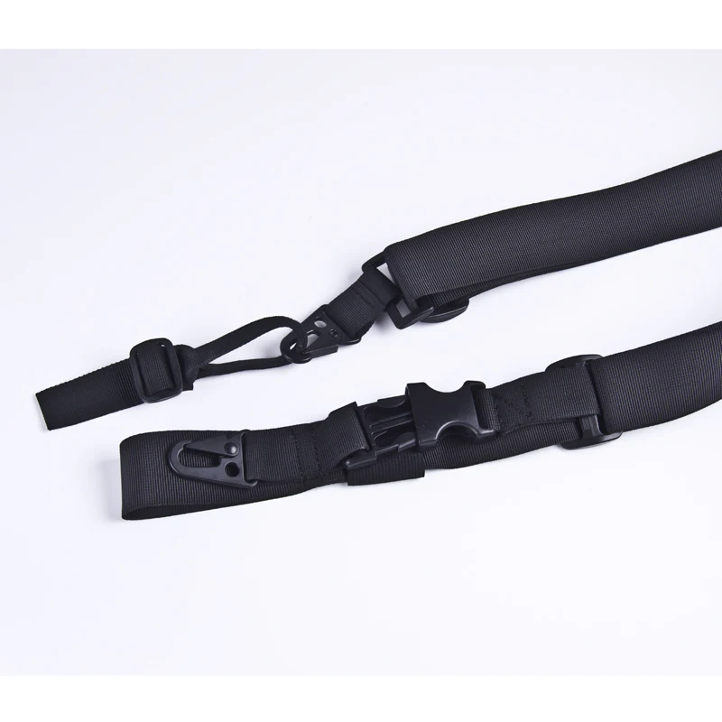 Tactical Gun Sling com Bungee de 3 pontos, Airsoft Rifle Strapping Belt, Tiro Militar e Caça Acessórios