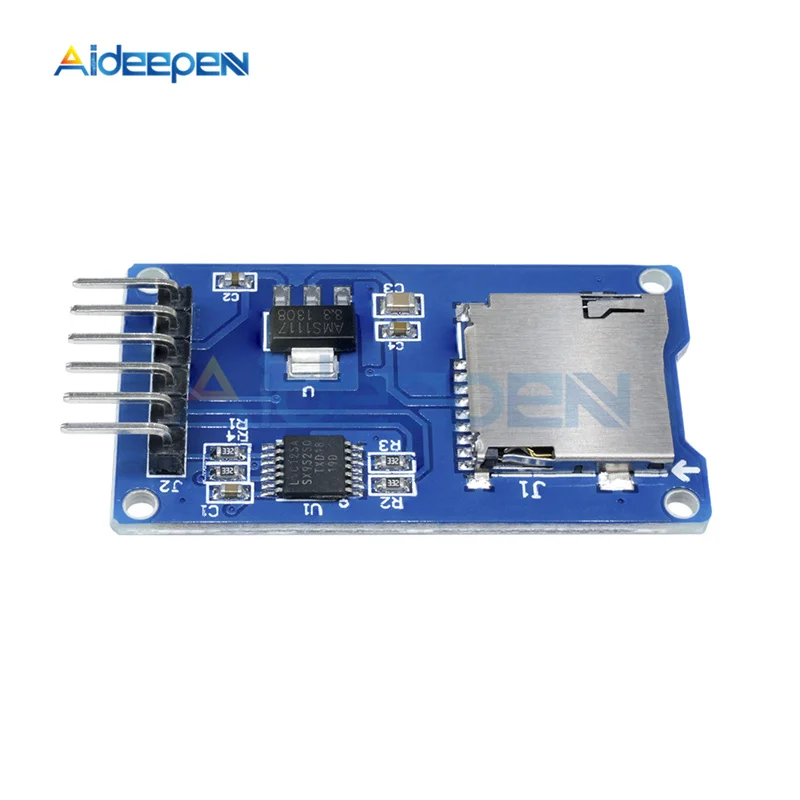 Micro SD TF Card Module Micro SD Card Reader Module Storage Expansion Board SPI interfaces With Level Conversion For Arduino