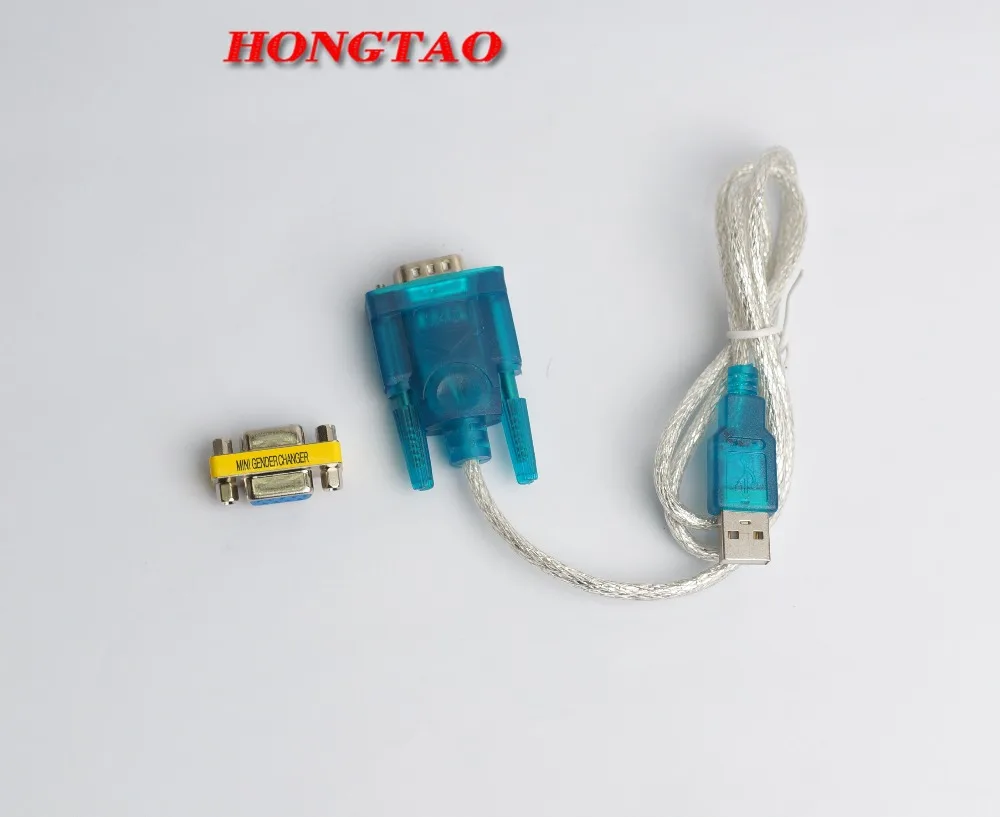 Supports Windows 8 USB to RS232 cable and DB9 9pin Serial w/ Female Adapter No CD With DB9 female to female 0.8m For computer