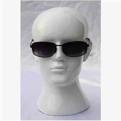 

Free Shipping!! New Fashion Male White Head Mannequin Fiberglass Mannequin Head Model Hot Sale