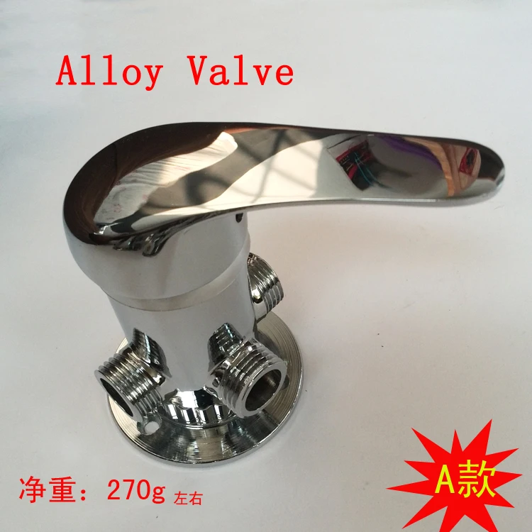 Bathroom alloy shower faucet thermostatic valve body cartridge, Copper thermostatic valve mixer, Solar water heater accessories