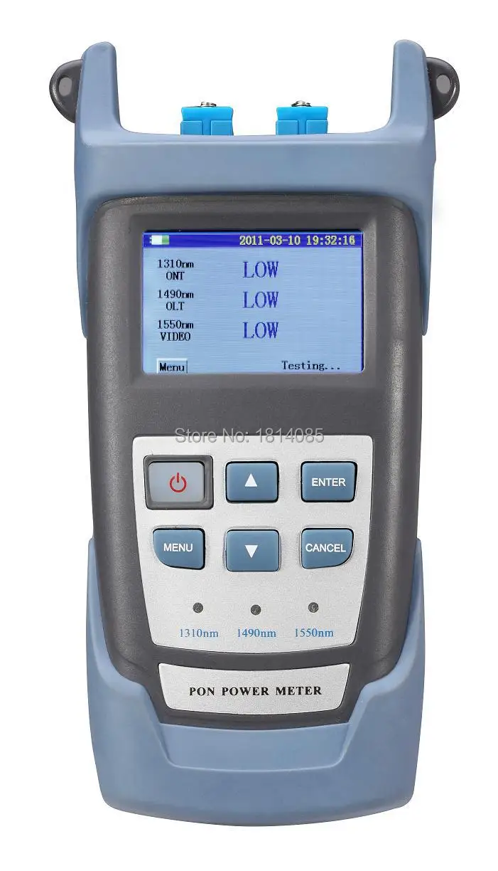 Бесплатная доставка, высокоточный оптический измеритель мощности RY3201 PON с тремя длинами волны 1310/1490/Нм