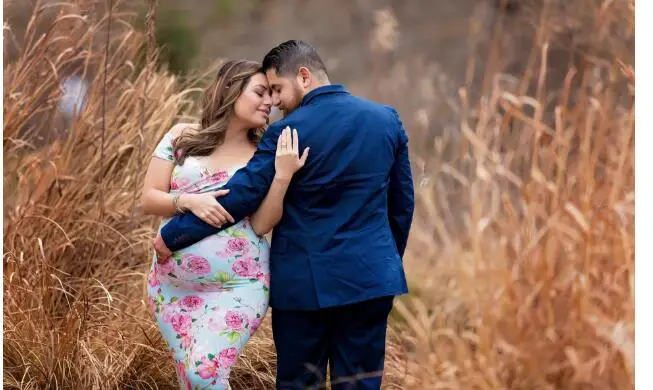 Piękny elegancki sukienka ciążowa ubrania fotografia rekwizyty ubrania ciążowe Maternity miękkie sukienka w ciąży ciążowe płaszcz