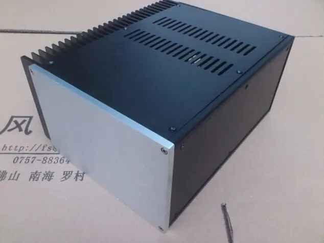 2515 All aluminum amplifier chassis / Single radiator chassis / Class A case / AMP Enclosure / case / DIY box ( 253*150*311mm)