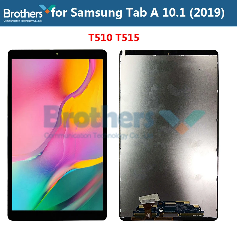 

LCD Screen For Samsung Galaxy Tab A 10.1 2019 LCD Dispaly Assembly for SM-T510 T515 Touch Screen Digitizer Test