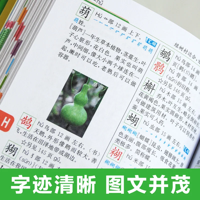 Hot Primary School Full-featured Dictionary Chinese characters for learning pin yin and making sentence Language tool books