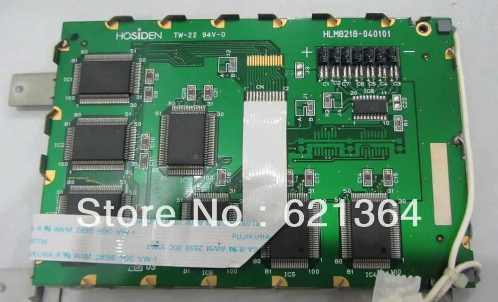 HLM8218-040101 ventas profesionales de la pantalla del LCD para la pantalla industrial