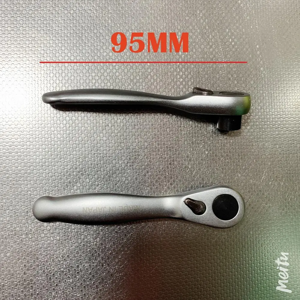 1pc 1/4 "feito no japão chaves de soquete de catraca chave de fenda hex chaves de torque chave de soquete rápida e chave de fenda