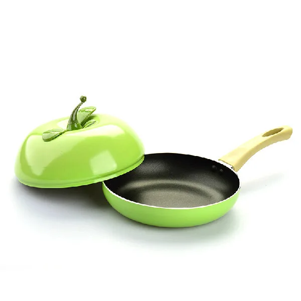 Hot Sale Fruit Frying Pan Colour Saucepan Ceramic Pan Grill Pan Cast Aluminum Cookware Gas Grill Pan