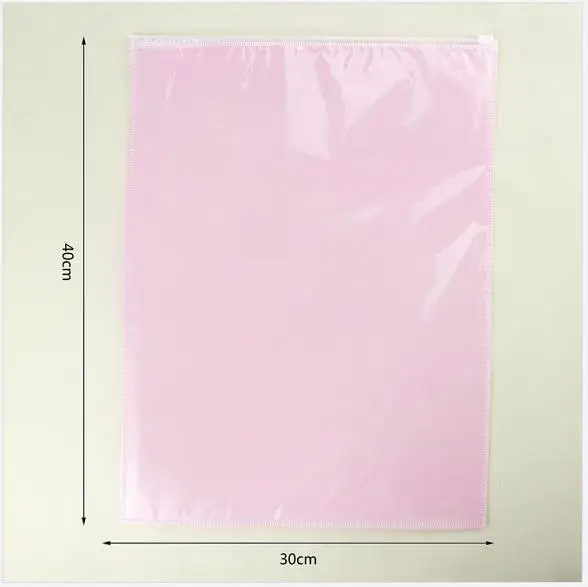 

50pcs/lot-30*40cm Non-woven zipper bag Gift bag Travel storage bag clothing bags