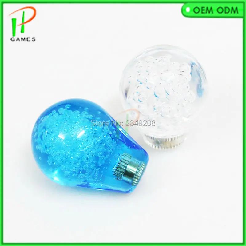 2 Cái/lốc 35Mm Hình Bầu Dục Quả Cầu Pha Lê Topball Cho Arcade Cần Điều Khiển Thích Hợp Để Sanwa/Zip Lửng/Seimitsu