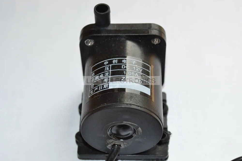 No Thread-ZC-B40 12V DC Mini Brushless Magnetic Hot Water Pump (0-100 degrees C)ZC-B40