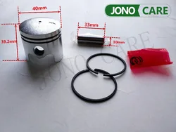 1E40F-5 TL43/CG430 brush cutter trimmer piston kit full set dia 40mm for Mitsubishi Engine cylinder Parts 43cc BC430 40-5