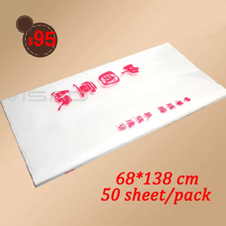 

68*138 cm white Chinese painting paper,rice paper for Painting and Calligraphy free shipping