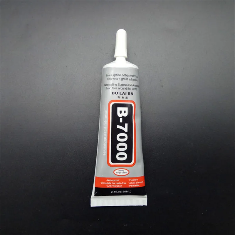 Bulaien B7000 110ml Super Glue Liquid Industrial Adhesive Make Jewelry Rhinestone Crafts Repair Screen Glass Nail Beauty Gel