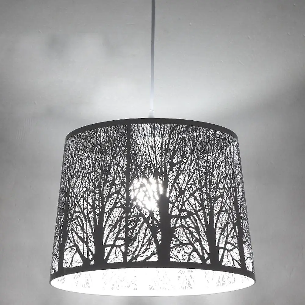 

Dining Room Pendant light Chinese Traditional Painted Hollow out Forest Living Room Balcony Corridor Hallway Pendant Lights