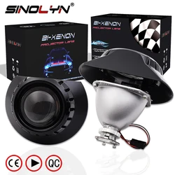 2.5 Inch Bi Xenon Lens For BMW E46 M3 Coupe/Sedan/Wagon/Convertible 325i 328i 330ci Halogen Headlight Car Lights Car Accessories