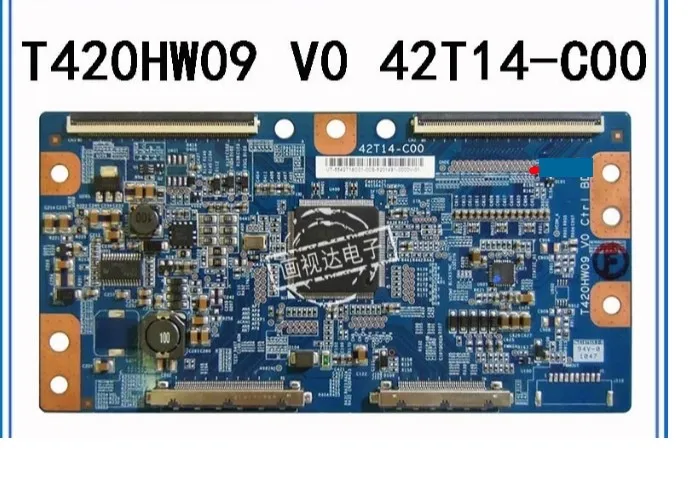 LCD Board T420HW09 V0 42T14-C00 connect with Logic board for / T-CON connect board