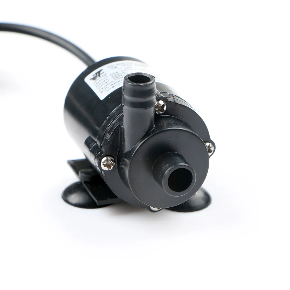 DC12V 280L/H مايكرو فرش مضخة مياه غاطسة لحوض السمك نافورة عالية الضغط غسيل السيارات رذاذ المياه الكهربائية مضخة