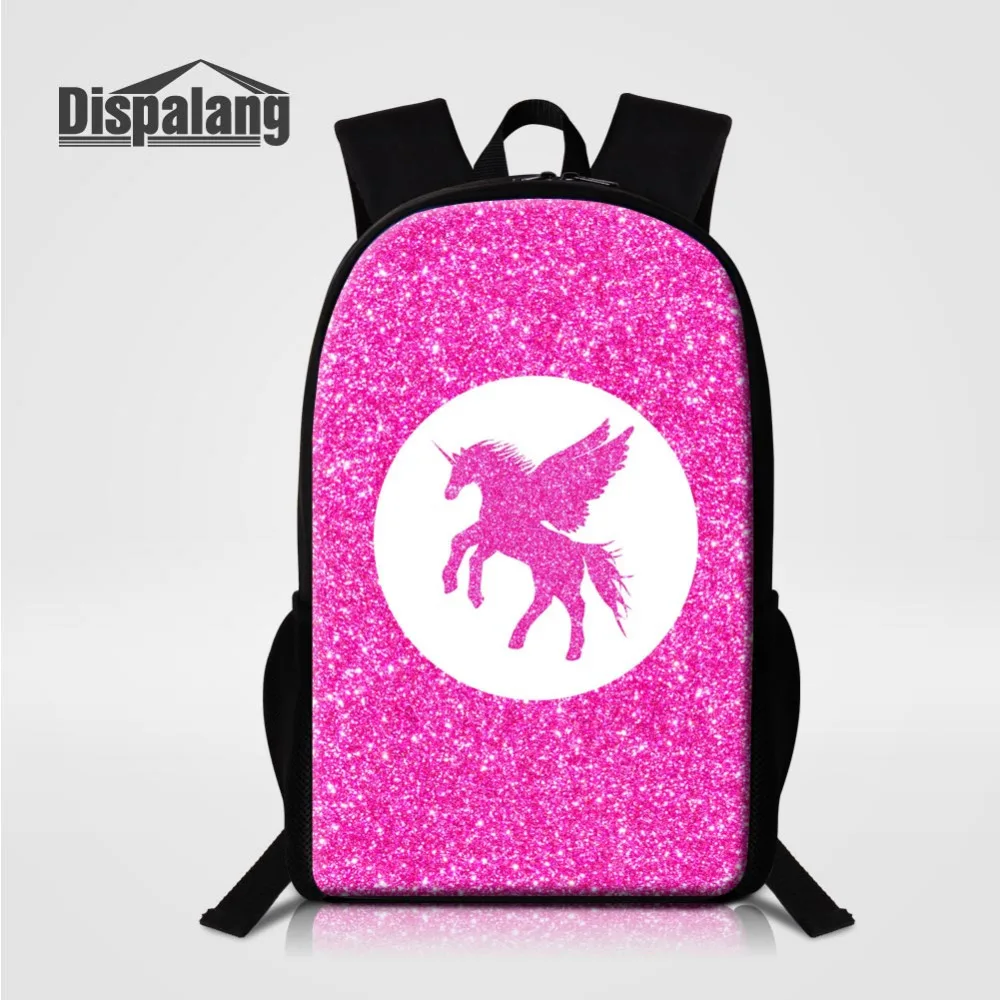 

Dispalang Casual School Backpack Women men Lovely Cartoon Unicorn Printed Kids Backpack Large Capacity School Bags for Teenager