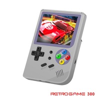 New 3 INCH Video games Portable Retro FC console Retro Game Handheld Games Console Player RG 300 16G+32G 3000 GAMES Tony system