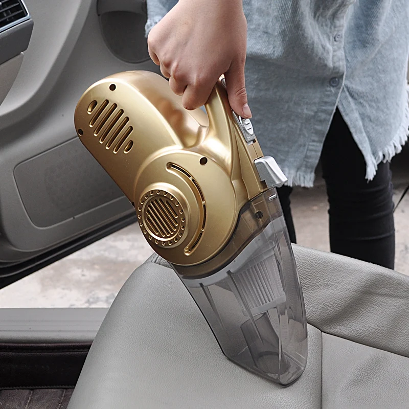 OHANNY car Vacuum cleaner wet and dry duster auto care with tire pressure gauge and air pump inflator Lighting and dust function