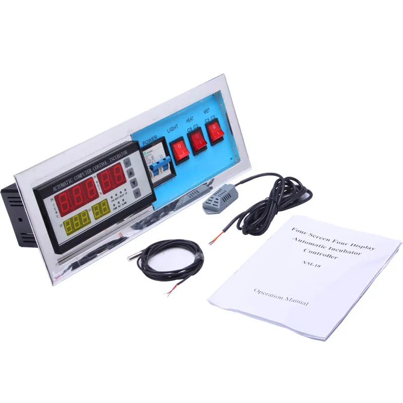 

LCD Display Temperature Controller Automatic Computer Control Incubator Switch Thermostat Relay Incubation Sensor Controller