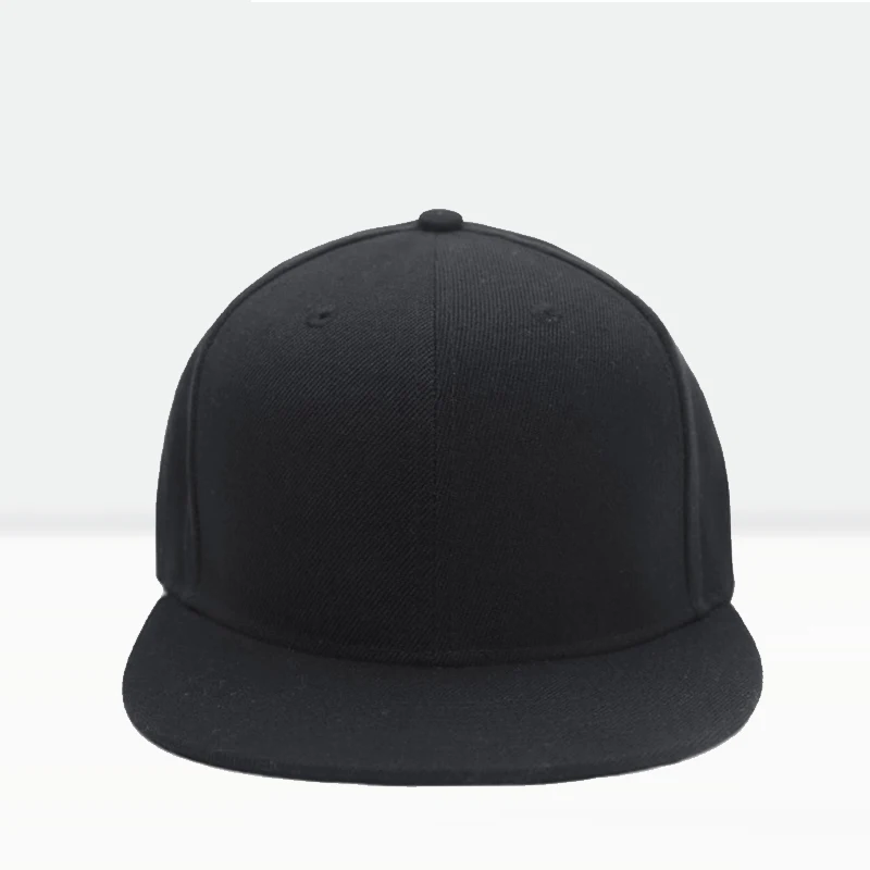 Casquette de Baseball pour Homme et Femme, Réglable, Noir, Style Hip Hop, Nouvelle Collection 2017