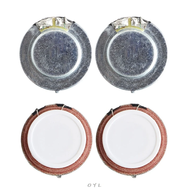 4 Ohm 27mm 3W High Fidelity Audio Stereo Speaker Vibration Resonance 2Pcs