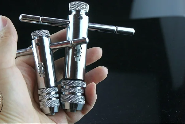 

Регулируемый ключ-трещотка для метчиков M3-M8, M5-M12, держатель для метчиков, рукоятка-трещотка