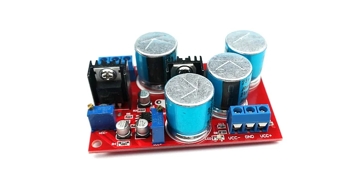 LF353 Servo power supply board LM317 LM337 dual power supply adjustable power supply board