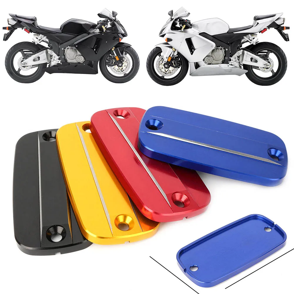 Front Brake Reservoir Cover For Honda GL1500 GL1800 F6B X4 STX1300 CB1300F CBR1000RR Sliver Wing 400 600 CTX700 et Universal