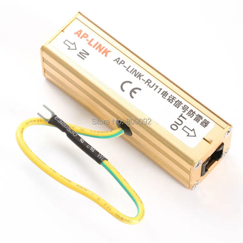 RJ11 الرعد الصاعقة الهاتف الفاكس عرام حامي البرق إشارة حماية RJ11 عرام حماية SPD