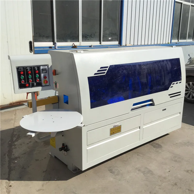 Máquina automática de borda de alto desempenho para máquina de colagem e corte de bordas retas de madeira compensada de PVC MDF