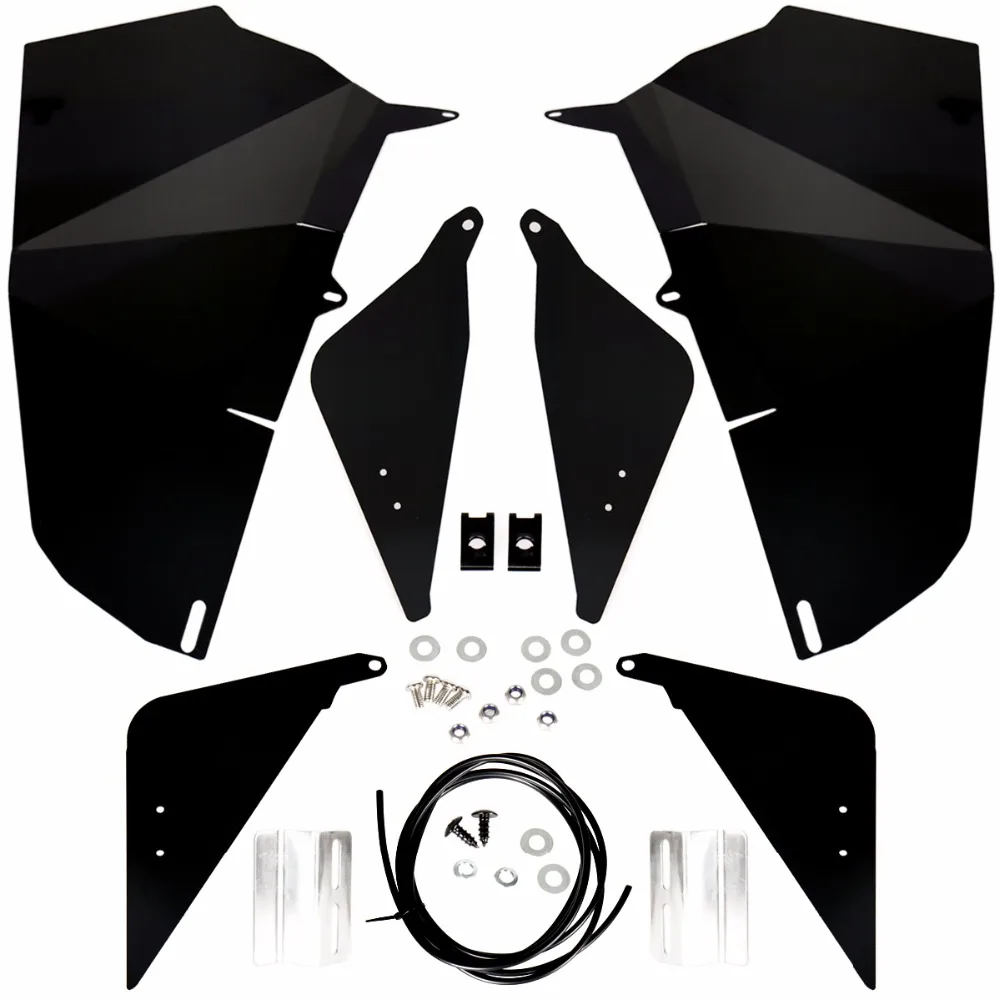 

UTV Black Lower Door Panel Inserts For Polaris RZR 900 XC RZR-S 900 RZR-S 1000 2015 2016 2017 Models